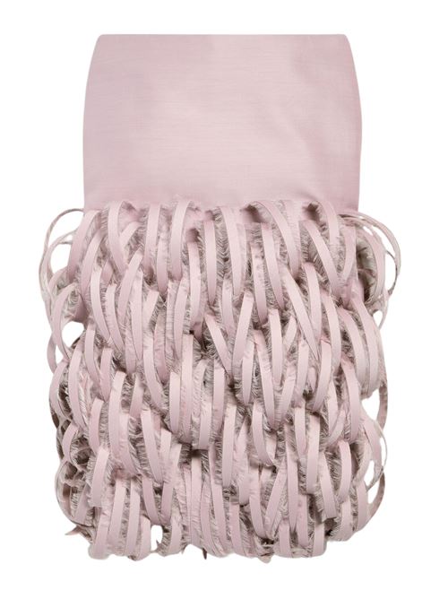 Pencil skirt with feathers BALENCIAGA | 872895TURB85663