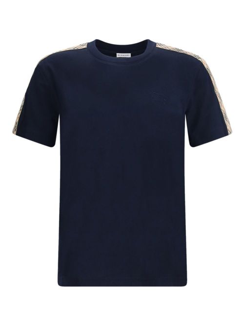 T-shirt with Check details BURBERRY | 8123257A1222