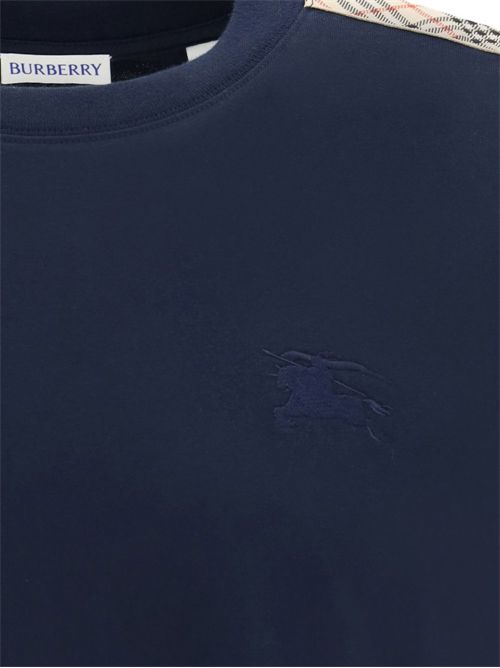 T-shirt with Check details BURBERRY | 8123257A1222