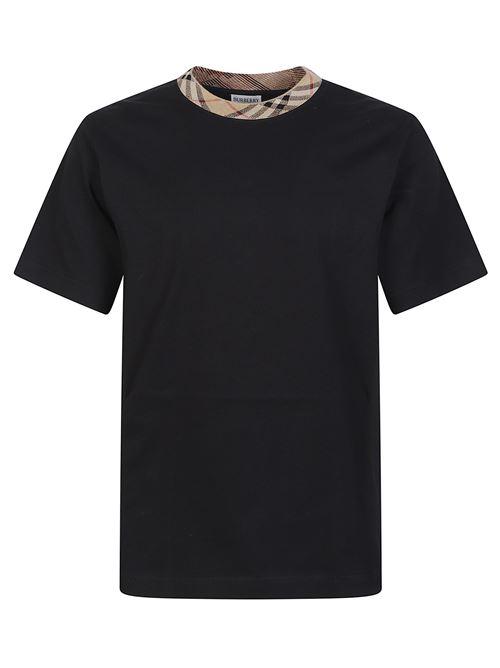 Check collar T-shirt BURBERRY | 8125509A1189