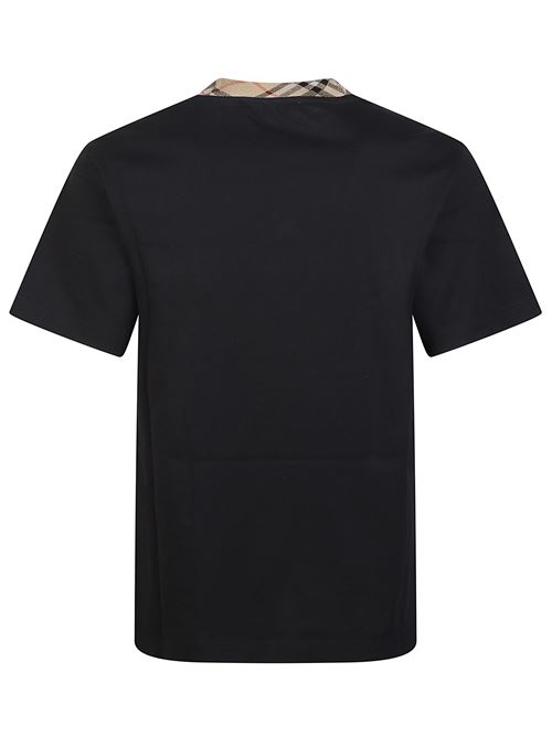 Check collar T-shirt BURBERRY | 8125509A1189
