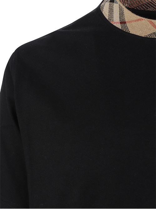Check collar T-shirt BURBERRY | 8125509A1189