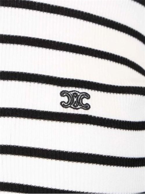 Striped polo shirt CELINE | RX0LN809W01OB