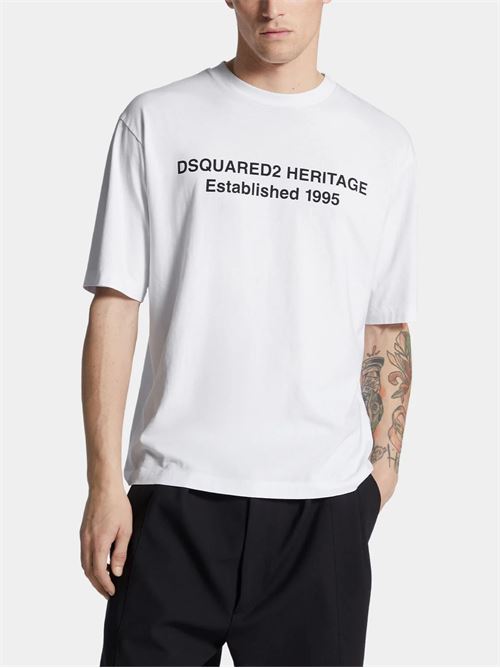 T-shirt con logo DSQUARED | S74GD1456D20020100