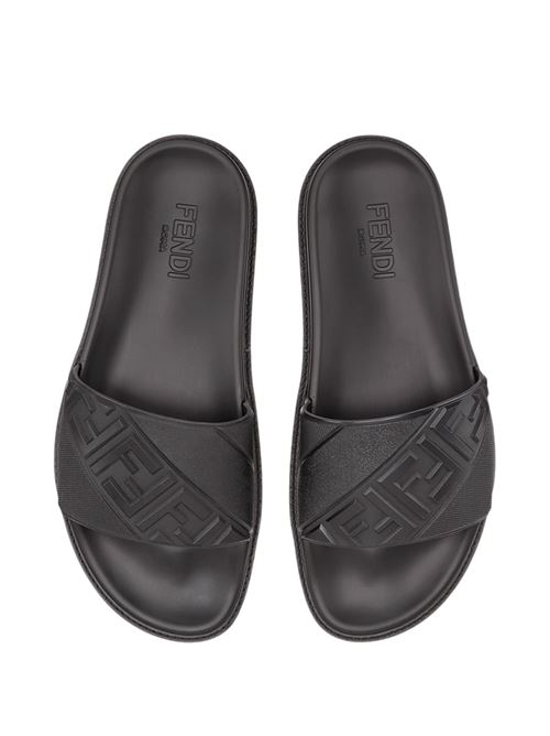 Sandal with logo FENDI | 7X1377ABO2F0QA1