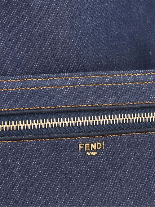 Medium Roll Tote Bag FENDI | 8BH428AWPOF0NAP