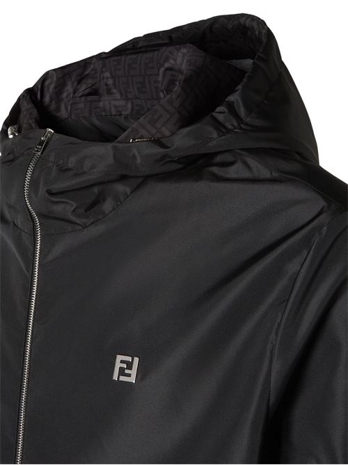 Blouson with hood FENDI | FAA960AU94F0GME