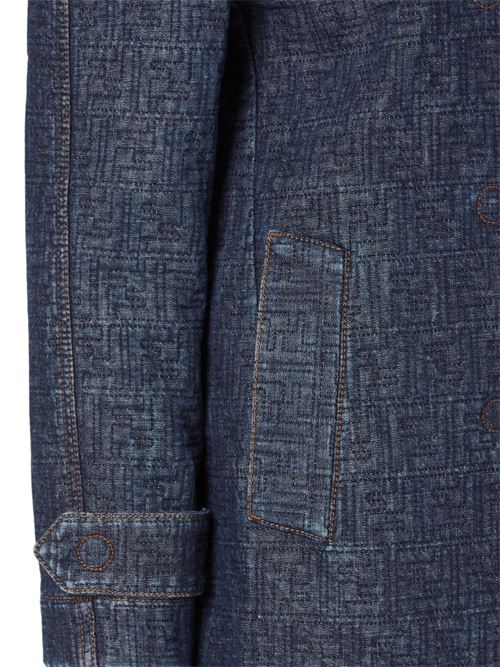 Double-breasted midi jacket FENDI | FLF842AW82F1UKI