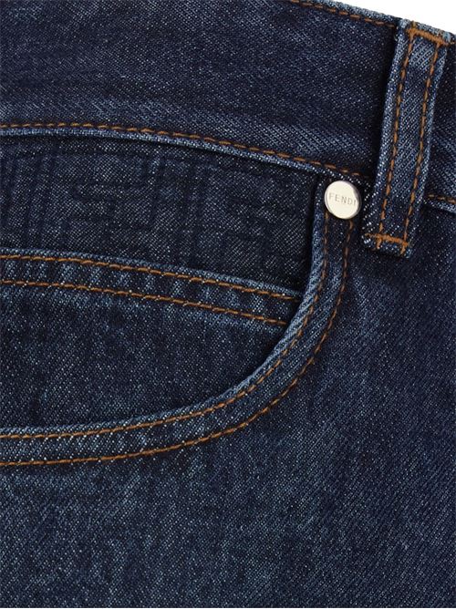 Denim shorts FENDI | FLP861AW82F1UKI