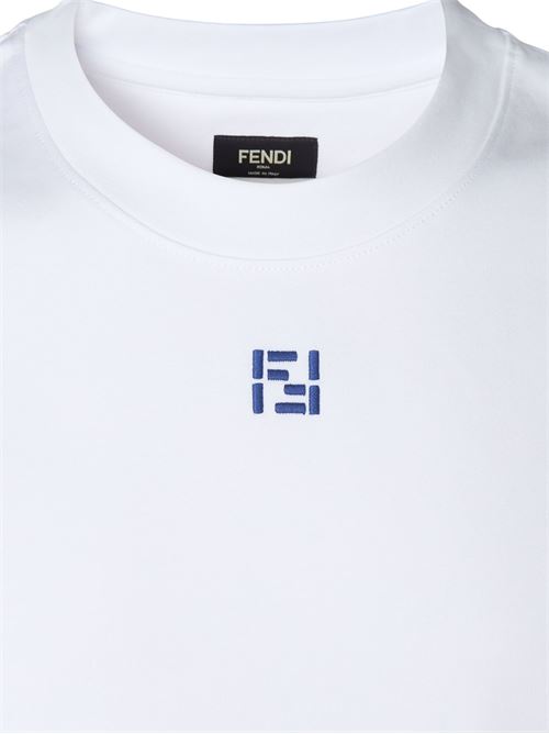Cotton T-shirt FENDI | FY0936AY0HF0QA0