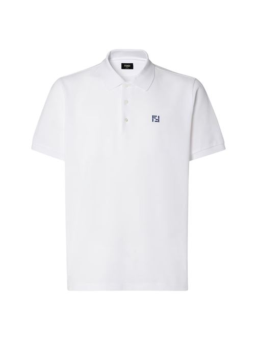 Polo shirt with logo FENDI | FY1309AY0IF0QA0