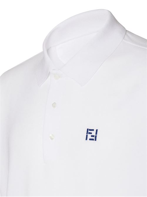 Polo shirt with logo FENDI | FY1309AY0IF0QA0