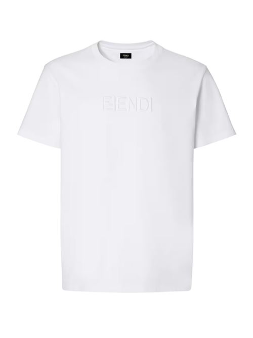 Cotton T-shirt FENDI | FY1319AY0GF0QA0