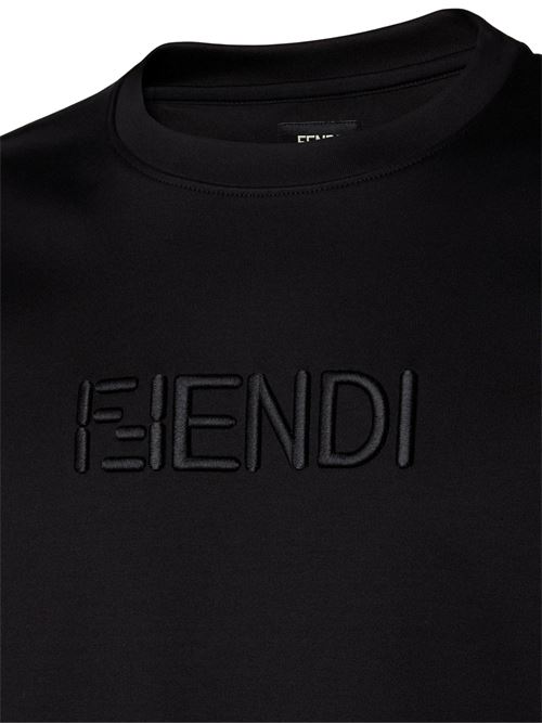 Cotton T-shirt FENDI | FY1319AY0GF0QA1