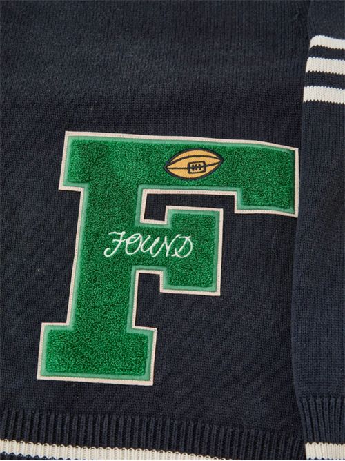 Cardigan Fin Varsity FOUND | FOSS26CA010120027