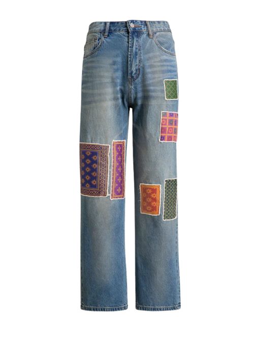 Jeans Patchwork FOUND | FOSS26DP050126327