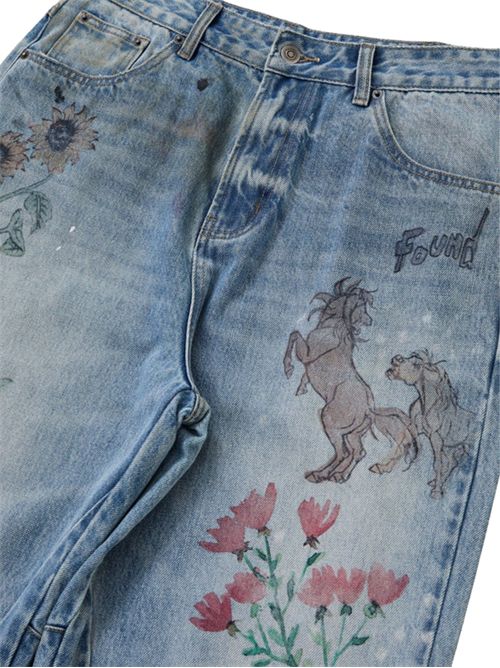 Jeans Hand Art FOUND | FOSS26DP060126371