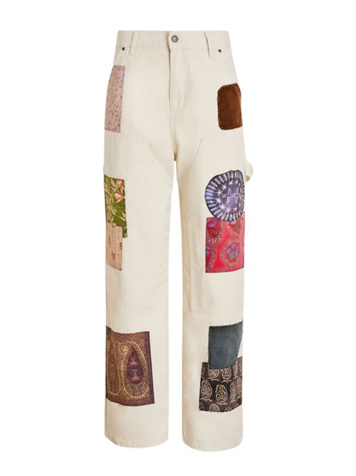 Jeans Patchwork FOUND | FOSS26PA030126358