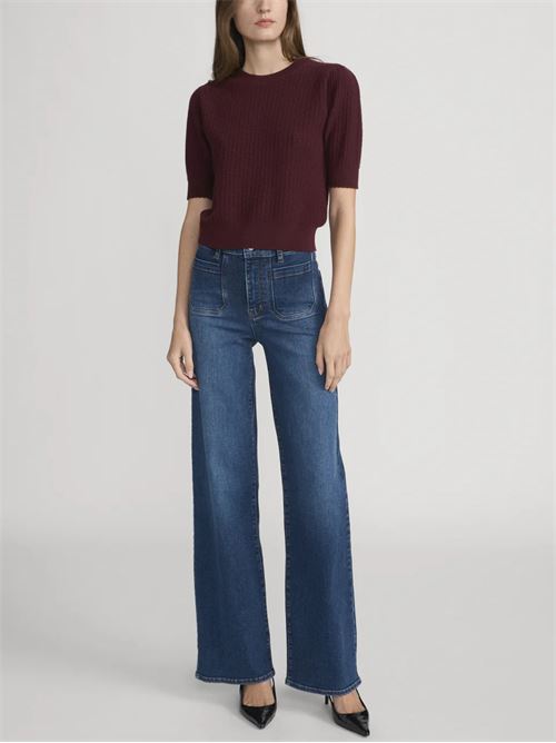 Le Slim Palazzo Modernist Pocket Jeans FRAME | LSPIP814SAVR