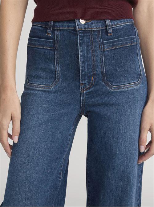 Le Slim Palazzo Modernist Pocket Jeans FRAME | LSPIP814SAVR