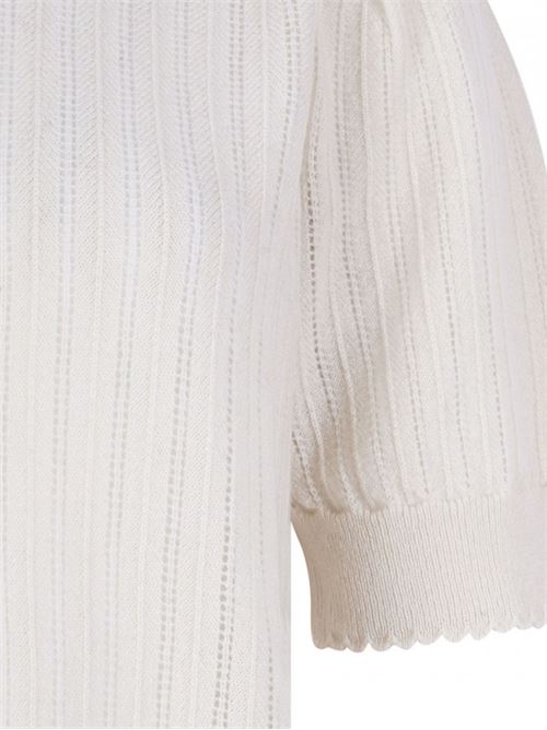 The Ladder Pointelle Jersey FRAME | WF25KSW039CREA