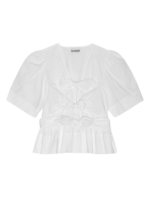 Camicia con nodi GANNI | W0309151