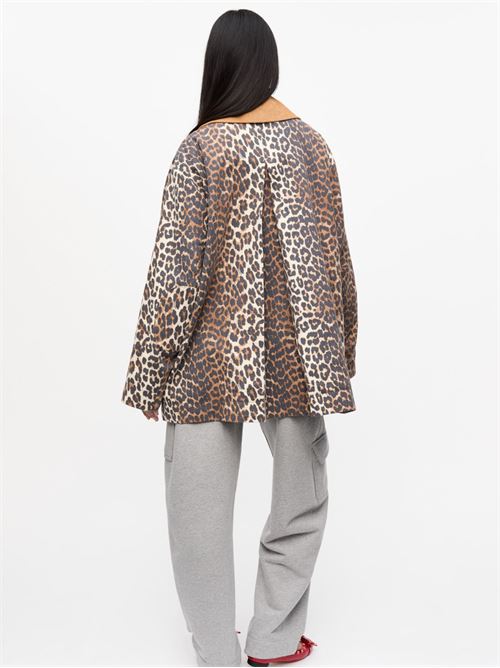 Leopard jacket GANNI | W0391859