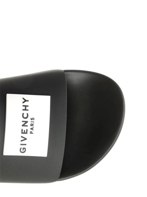 Ciabatta Slide Label GIVENCHY | BH302MH1XL001