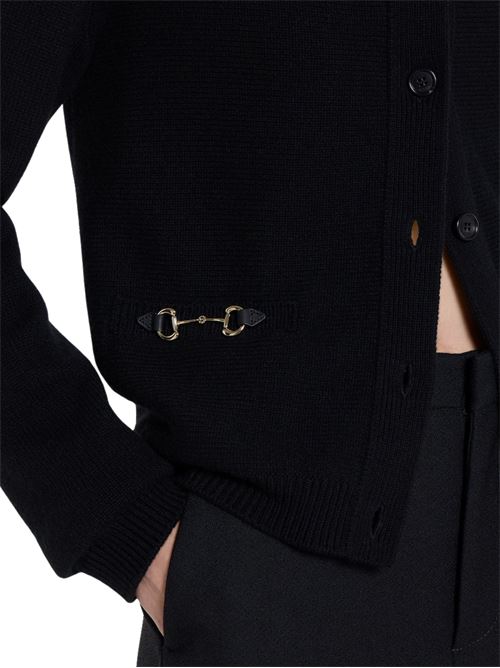 Cardigan con cristalli GUCCI | 813850XKFB31043