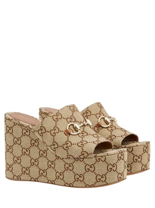 Wedge sandal with clamp GUCCI | 816328FAB102547