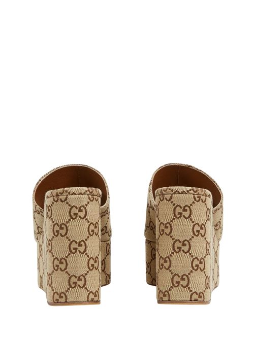 Wedge sandal with clamp GUCCI | 816328FAB102547