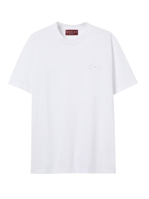 T-shirt con ricamo GUCCI | 837959XJHMR9051