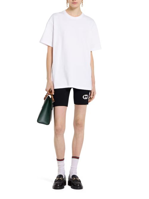 T-shirt con ricamo GUCCI | 837959XJHMR9051