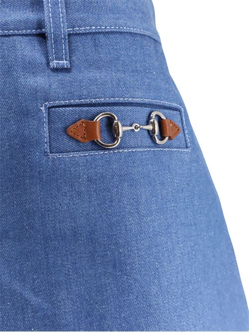 Shorts con morsetto GUCCI | 851990XDDEH4850