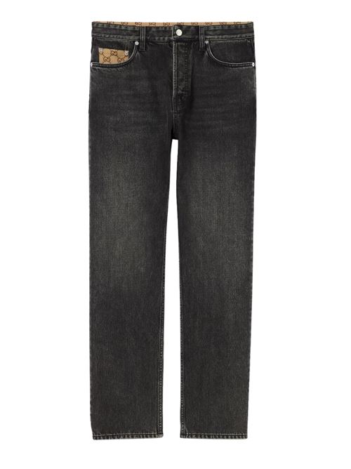 Pantalone in denim effetto delavè GUCCI | 852359XDDE51000