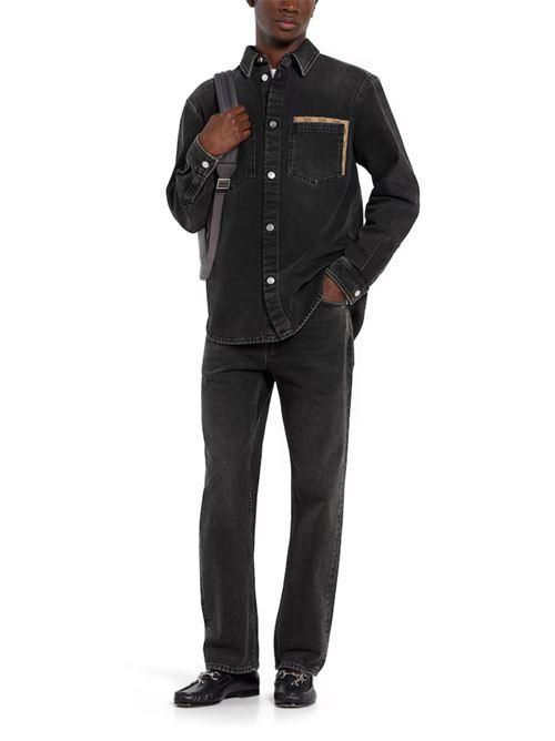 Pantalone in denim effetto delavè GUCCI | 852359XDDE51000