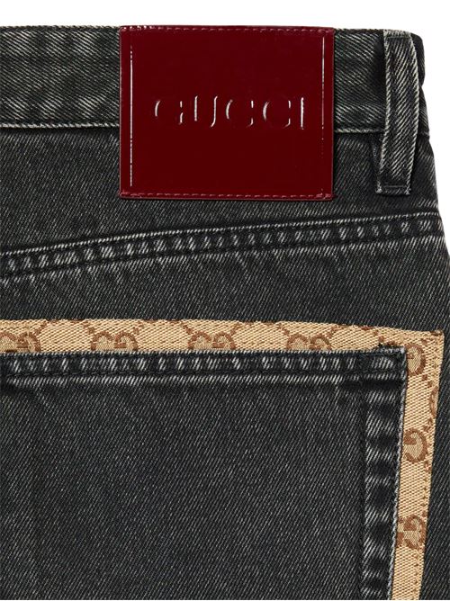 Pantalone in denim effetto delavè GUCCI | 852359XDDE51000