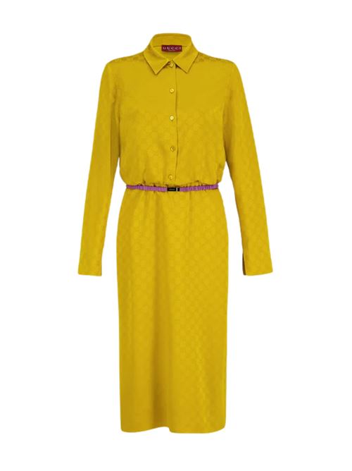 GG jacquard acetate dress GUCCI | 853070ZAQKJ2002