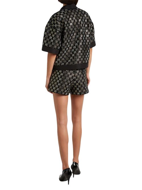 Lamé wool tweed shorts GUCCI | 853382ZARWY1000