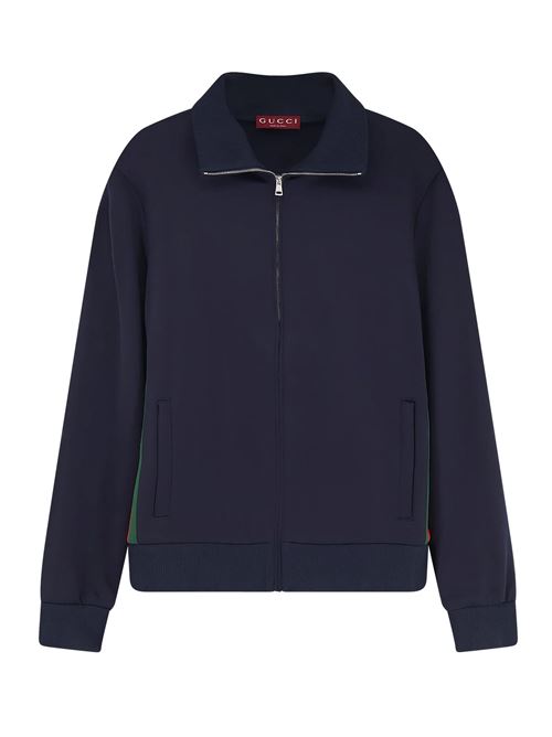 Giacca in jersey tecnico e nastro web GUCCI | 854676XJHOO4330