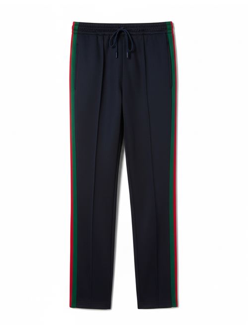 Pantalone sportivo con nastro web GUCCI | 854680XJHOO4330