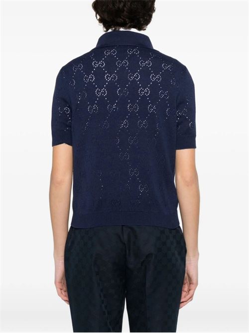 Polo con motivo GG GUCCI | 856203XKFCO4522