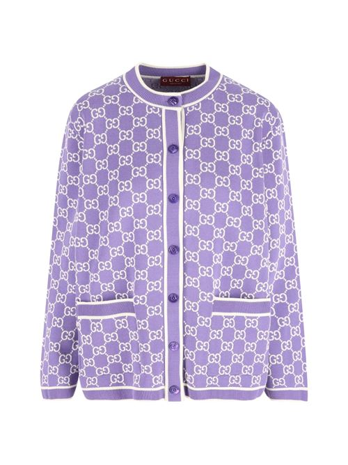 Cardigan GG jacquard GUCCI | 856262XKE0M5019