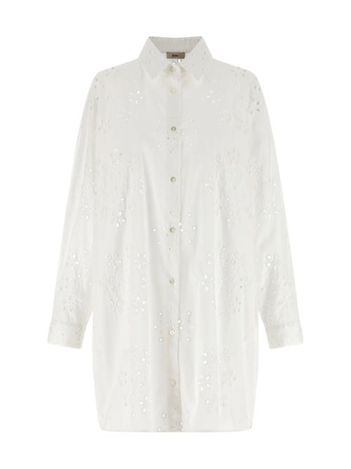 Borderie Anglaise Shirt HERNO | CM000045D13322RIC1000