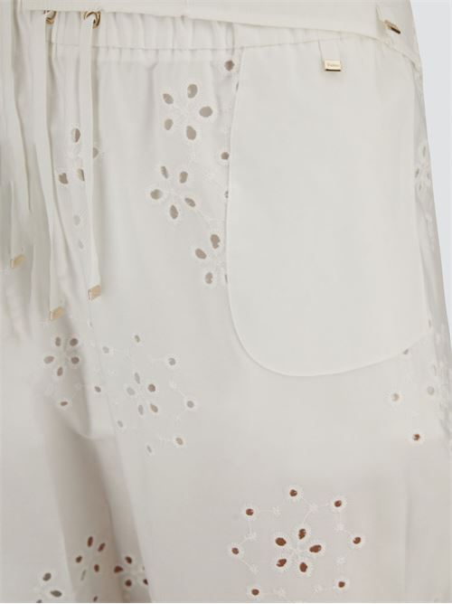 Anglaise Embroidery Trousers HERNO | PT000221D13322RIC1000