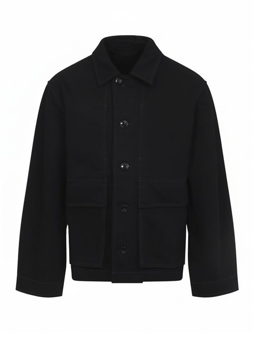 Boxy Jacket LEMAIRE | OW1223LD1055BK999