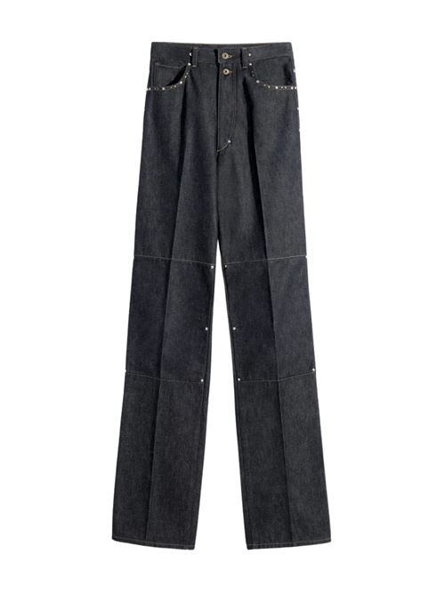 Pantalone con borchie LEMAIRE | PA1303LD1061BK965