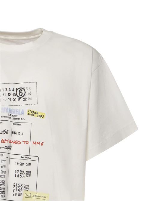 Printed T-shirt MM6 | SH0GC0070M20170101