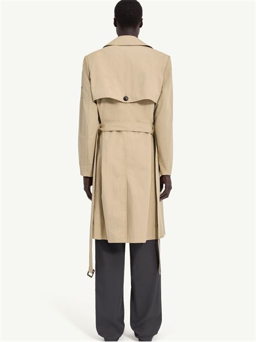 Double-breasted trench coat with belt MM6 | SH2AH0018M35858115