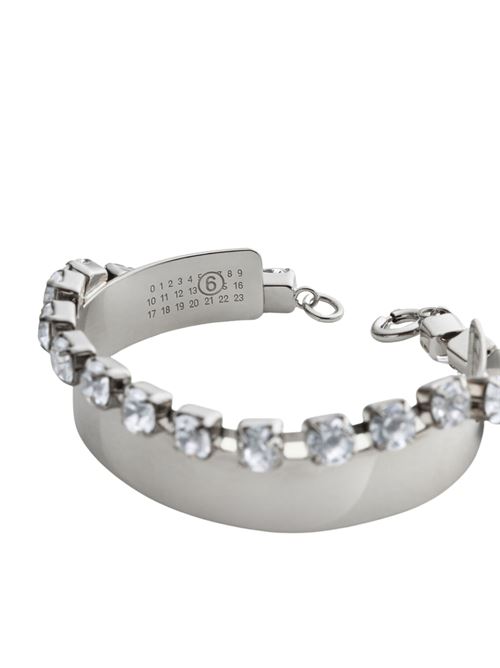 Rhinestone bracelet MM6 | SM6UY0105P8857951